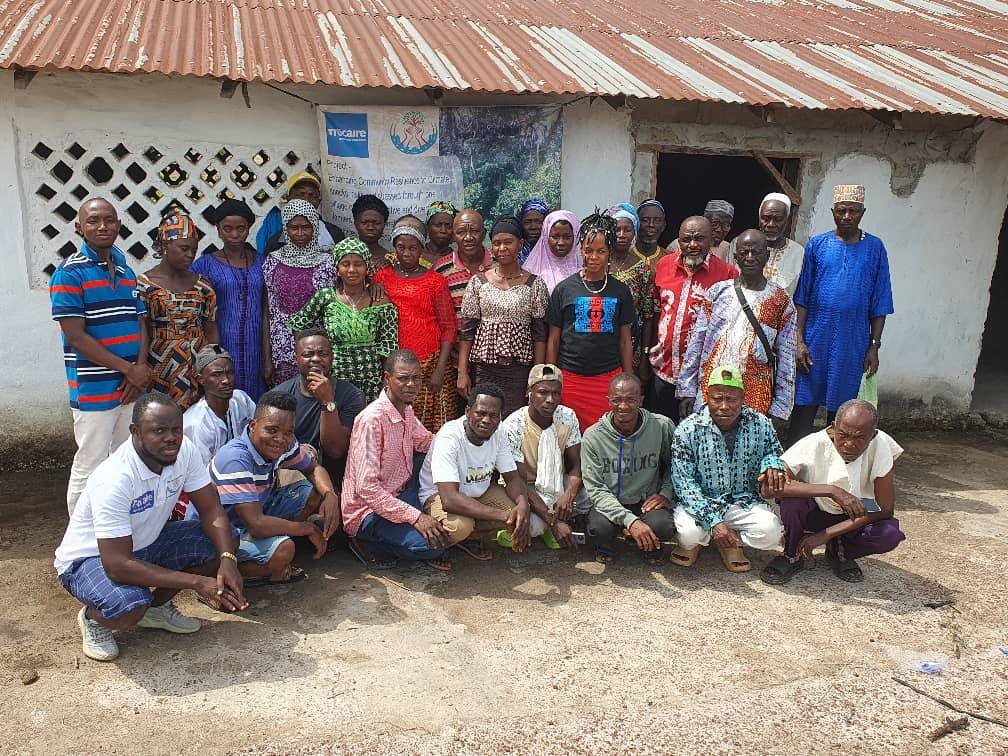 One-Village-One-Forest activities in Sierra Leone